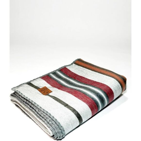 Alpaca Wool Blanket Throw | Large,| 85”x 65” Hypoallergenic & Breathable | Non-I - Picture 2 of 10